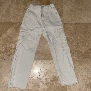Hollister Ultra high rise ankle straight utility pants